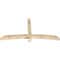 Ekena Millwork Bellingham Rough Sawn Timber Gable Bracket, Douglas Fir, 72"W x 36"H x 4"D x 4"F, 12/12 Pitch GBW072X36X0404BEL00RDF - alternate 2